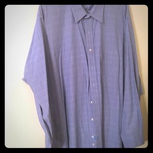 Men’s Brooks Brothers lt blue long sleeve 20/27 3x